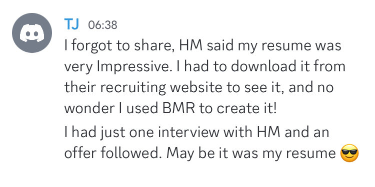 Best Military Resume Success Story - Army E-7 veteran hired in IT
