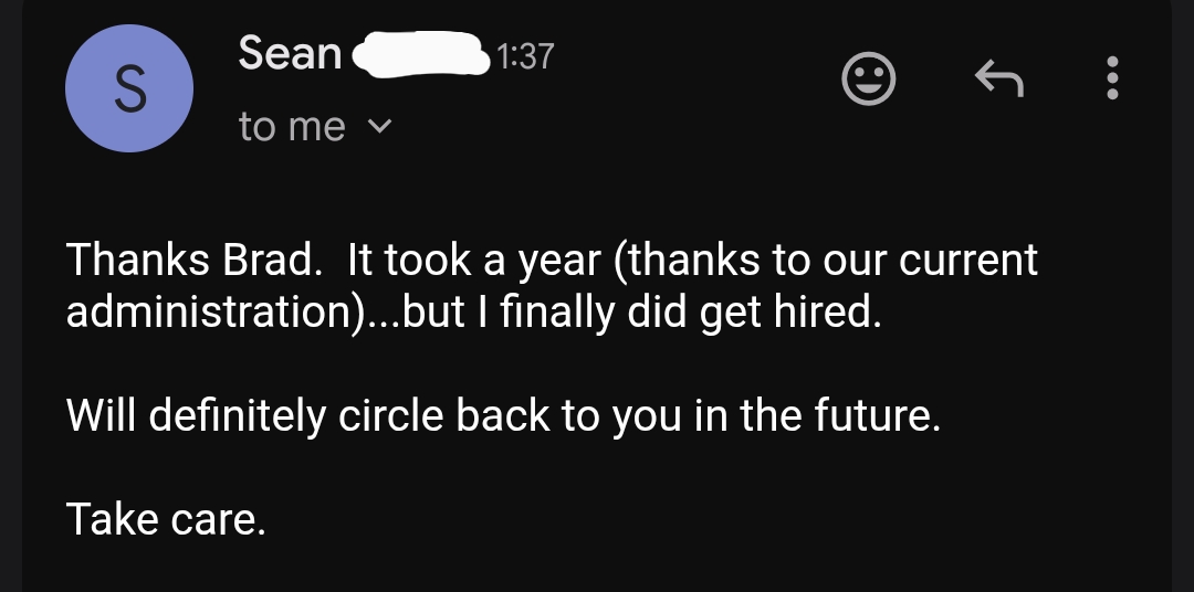 Success story from Sean, Chief Warrant Officer 4 (W-4) Navy